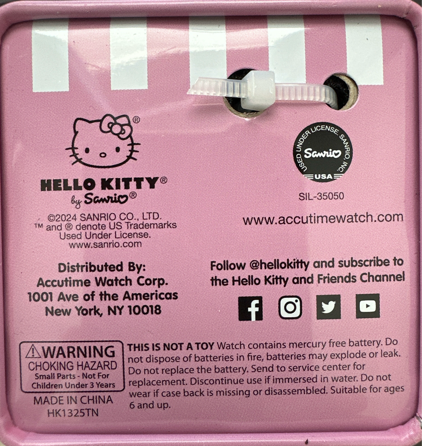 Hello Kitty Kids Watch - Square Face
