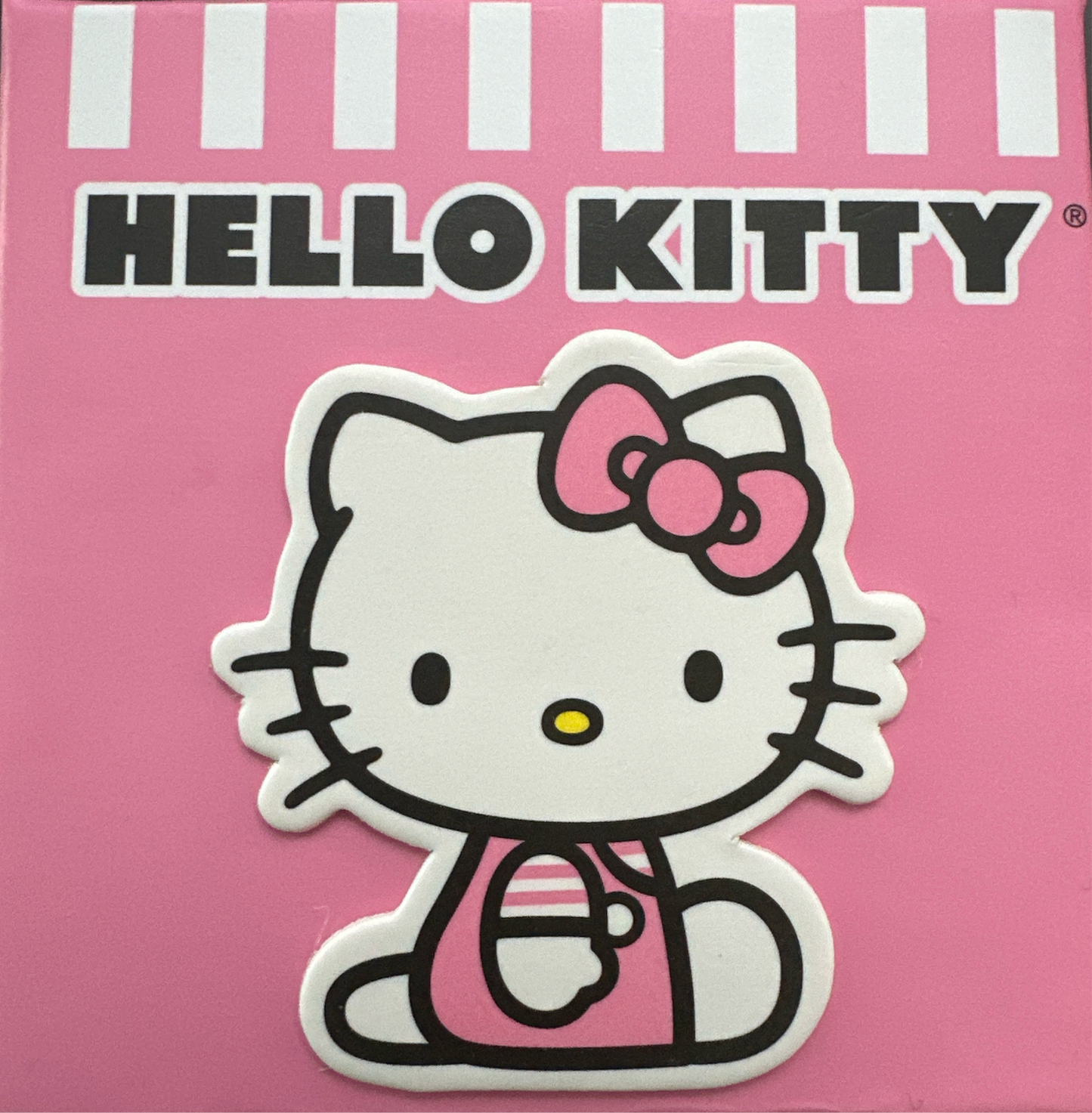 Hello Kitty Necklace - Gold Rainbow