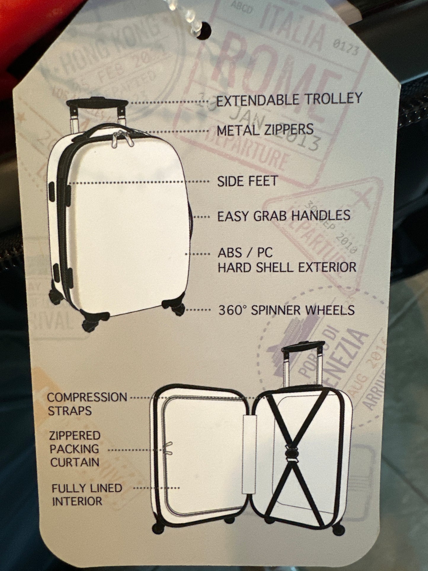 Hello Kitty Hard case Spinner Luggage Set