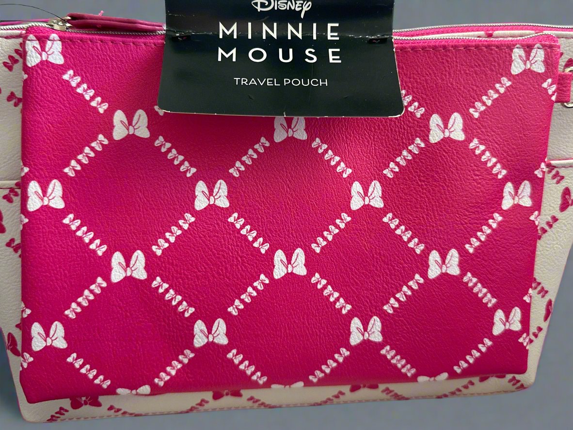 Disney Minnie Mouse 2-piece Travel Pouch Set