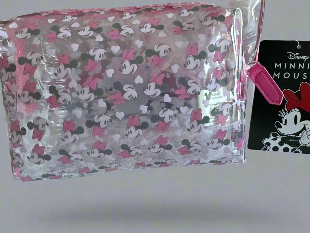 Disney Minnie Mouse Clear Makeup Bag