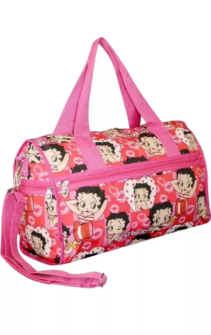 Betty Boop Duffel Style Tote Bag - Choose