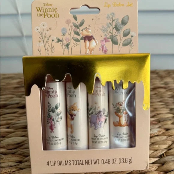 Disney x Taste Beauty Winnie the Pooh Lip Balm Set