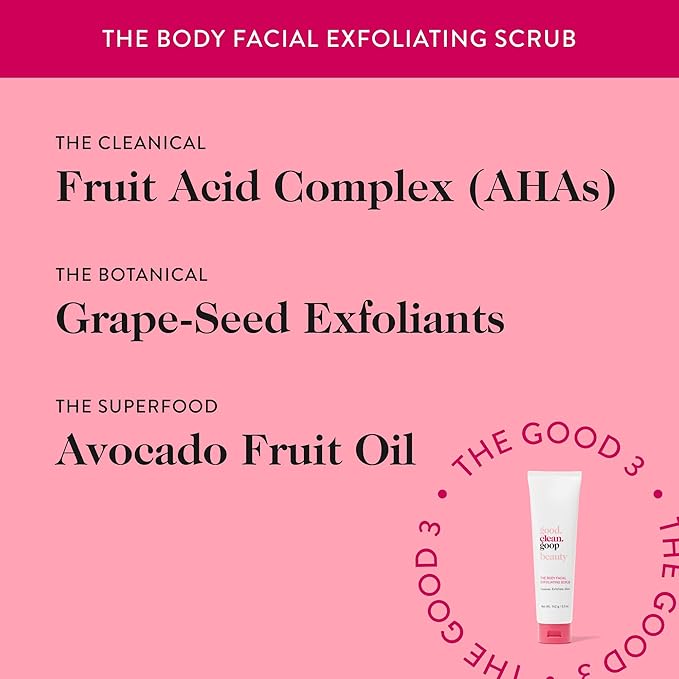 Good Clean Goop Beauty - The Body Facial Exfoliating Scrub