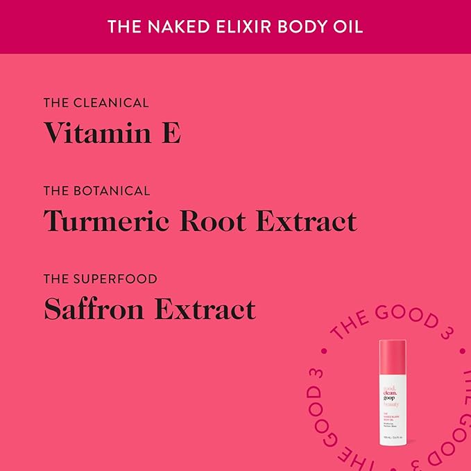 Good Clean Goop Beauty - The Naked Elixir Body Oil