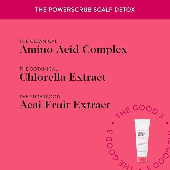 Good Clean Goop Beauty - The Powerscrub Scalp Detox