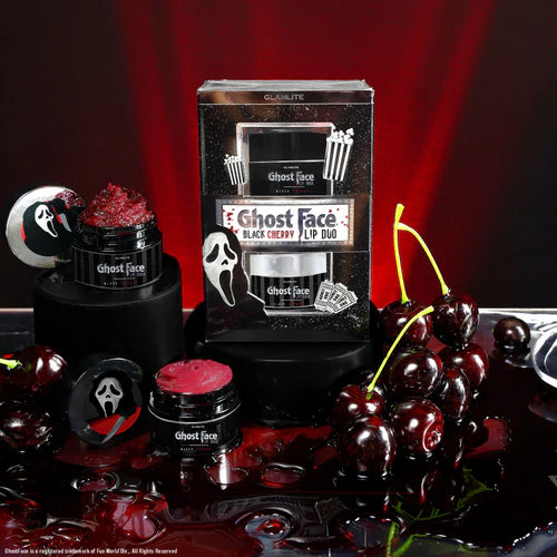 Ghost Face x Glamlite Black Cherry Lip Duo