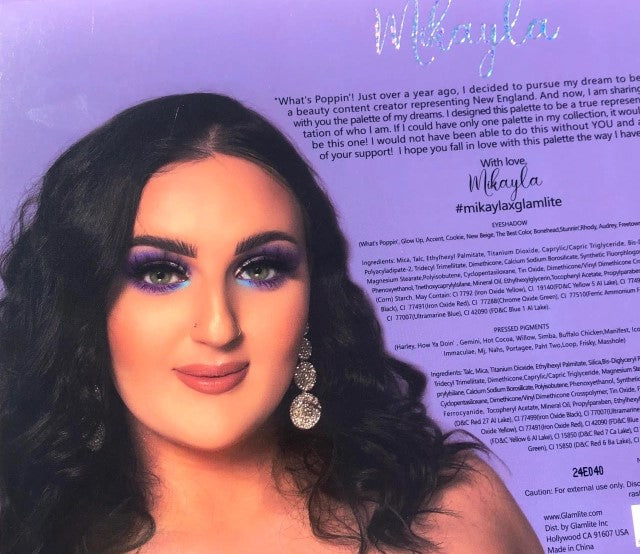 Mikayla x Glamlite 30 Color Palette