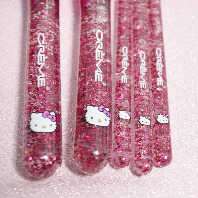 The Creme Shop x Hello Kitty luv wave brush set