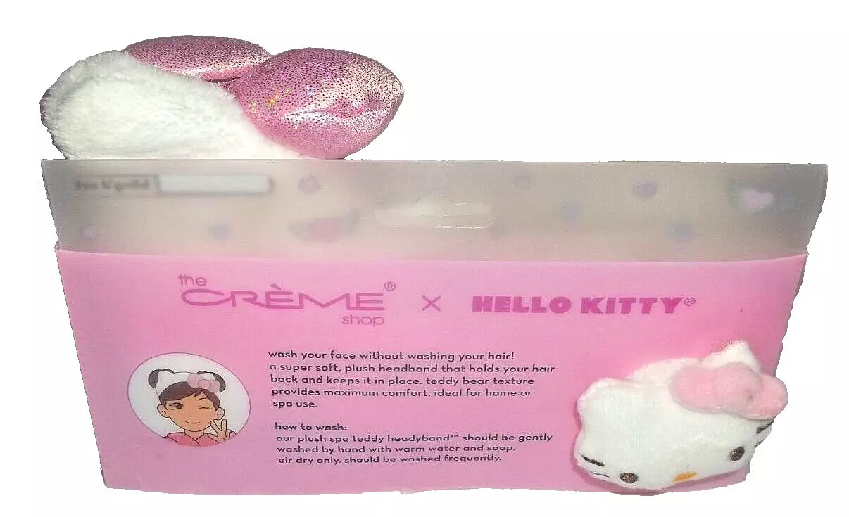 The Crème Shop X Hello Kitty Plush Spa Headband