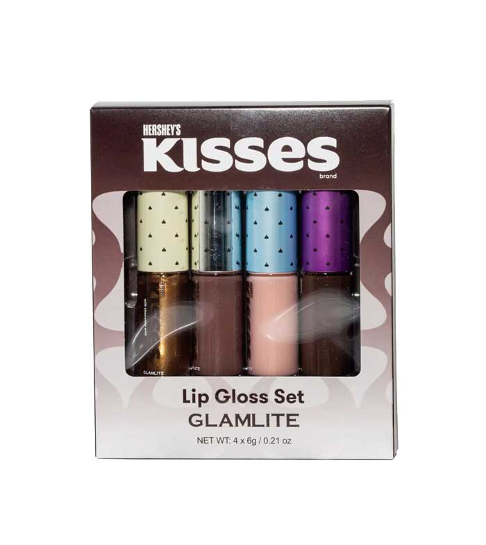 Hershey's Kisses x Glamlite Lip Gloss Set