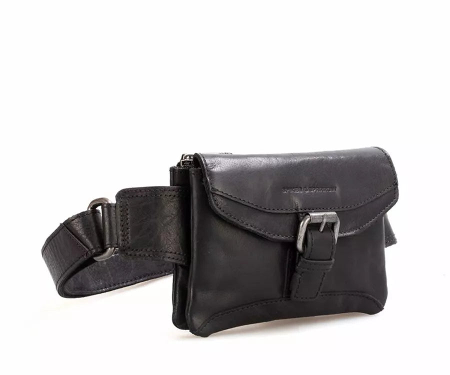 Spikes & Sparrow Belt Bag - Missouri - Black