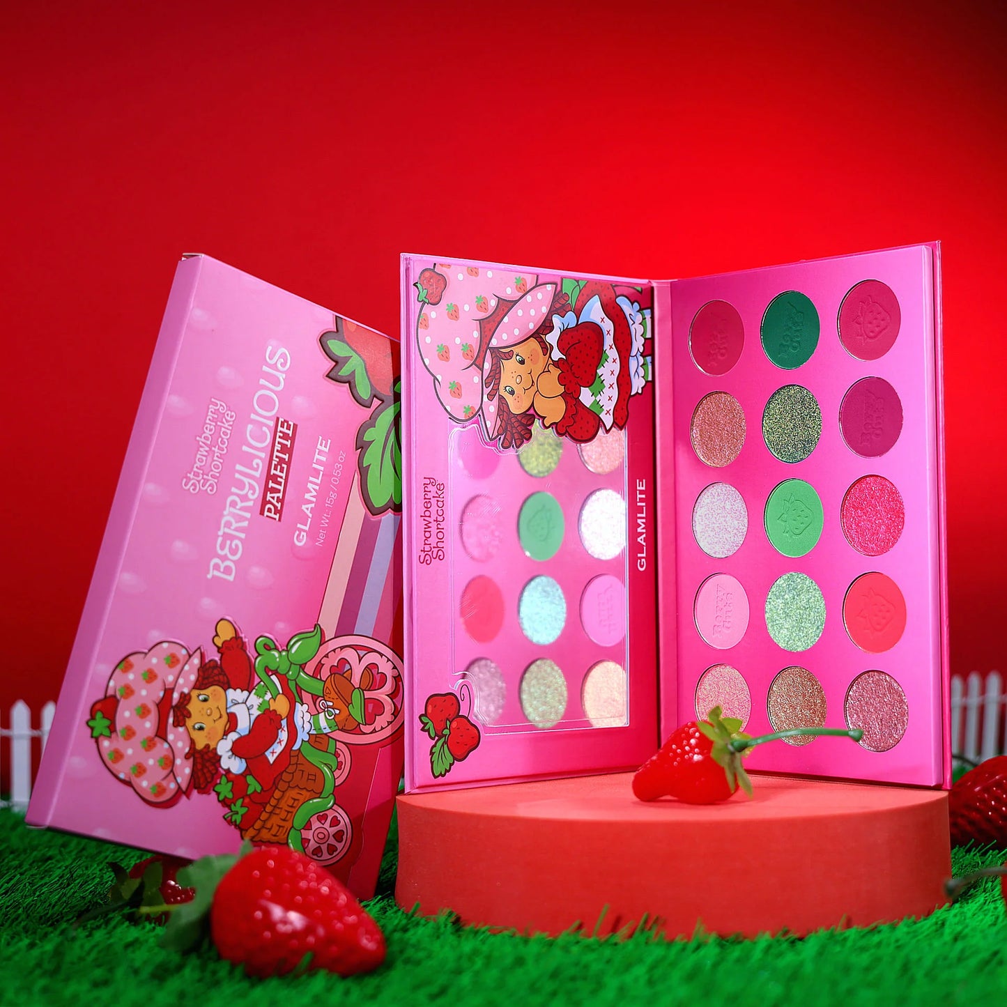 Strawberry Shortcake x Glamlite Berrylicious Palette