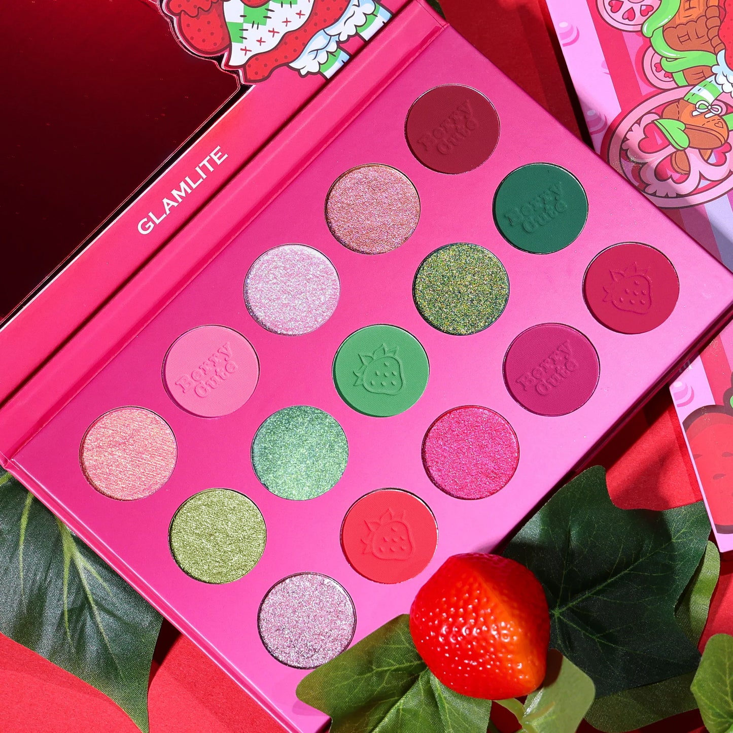 Strawberry Shortcake x Glamlite Berrylicious Palette