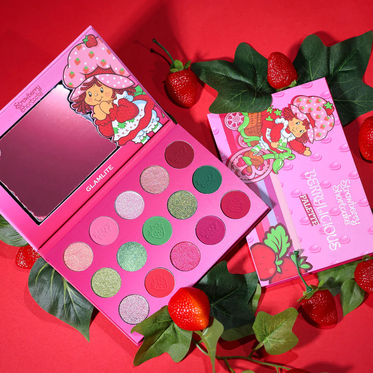 Strawberry Shortcake x Glamlite Berrylicious Palette