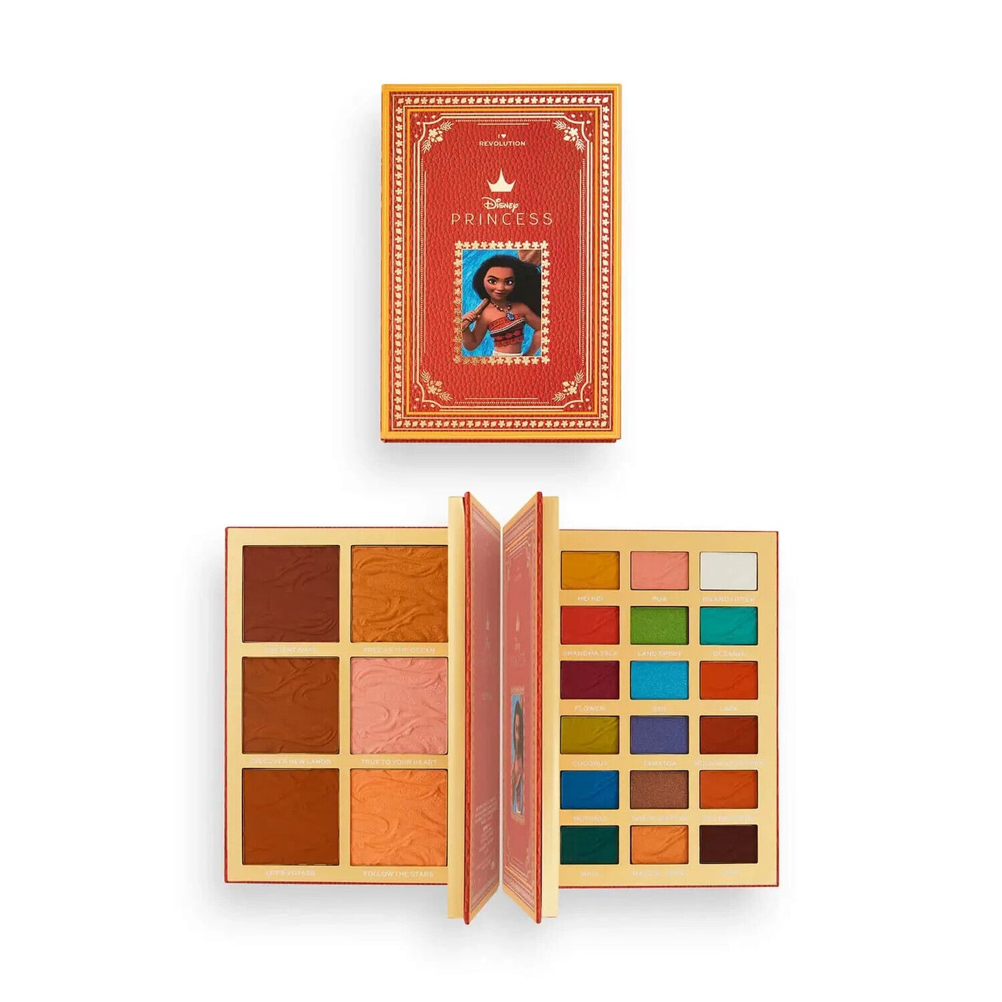 Revolution X Disney Princess Face Palette - Moana
