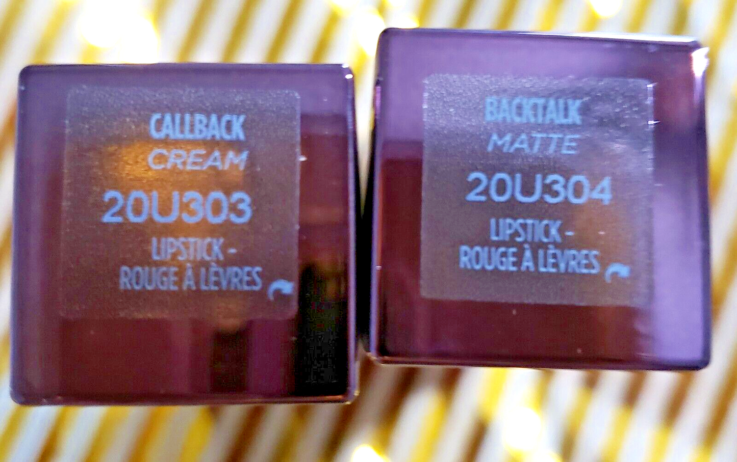 Urban Decay Lipstick - Set of 2 "Vice" (Backtalk & Callback)