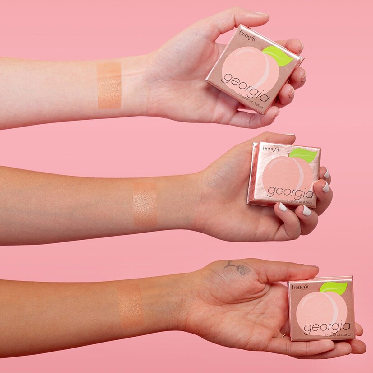 Benefit Blush Mini - Georgia (Golden Peach)