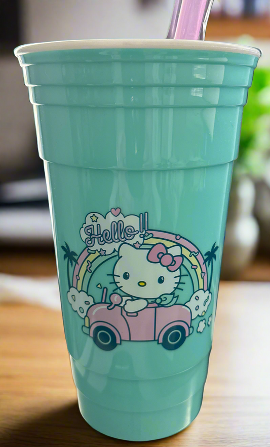 Hello Kitty Travel Tumbler/Cup 32 oz