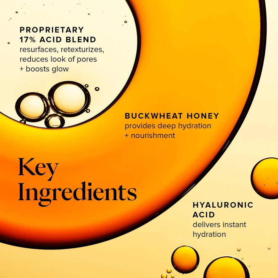 FARMACY Honey Glow 17% Resurfacing Acid Serum