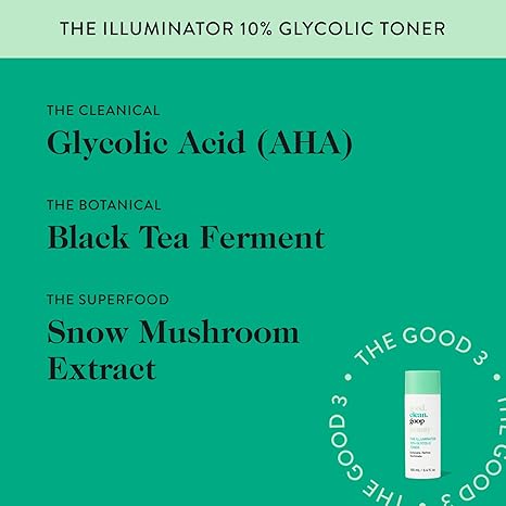 Good Clean Goop Beauty - The Illuminator 10% Glycolic Toner