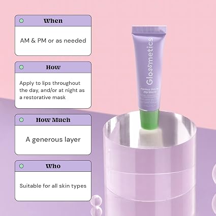 Glossmetics Lip Glaze Peptide Infused Lip Mask