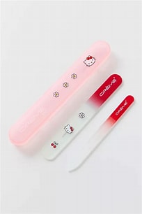 The Creme Shop x Hello Kitty Premium Glass Nail File Set (Red)