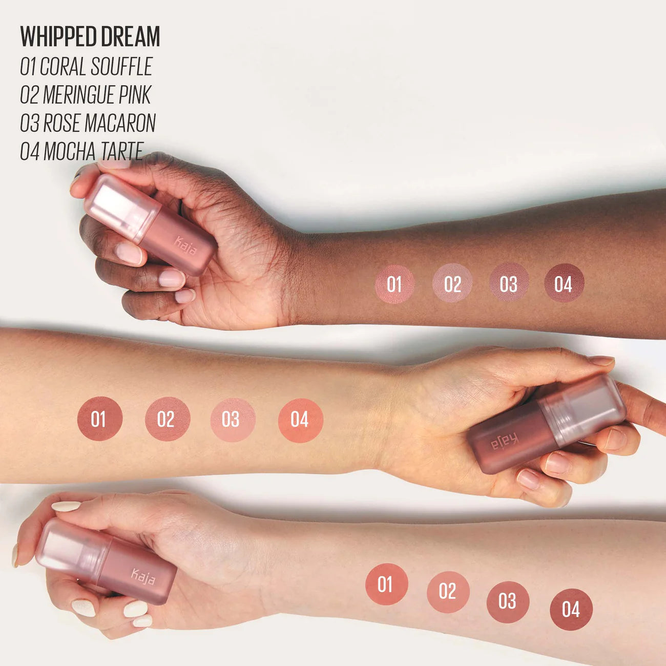 Kaja Whipped Dream Multi-Purpose Eyeshadow & Blush - Choose