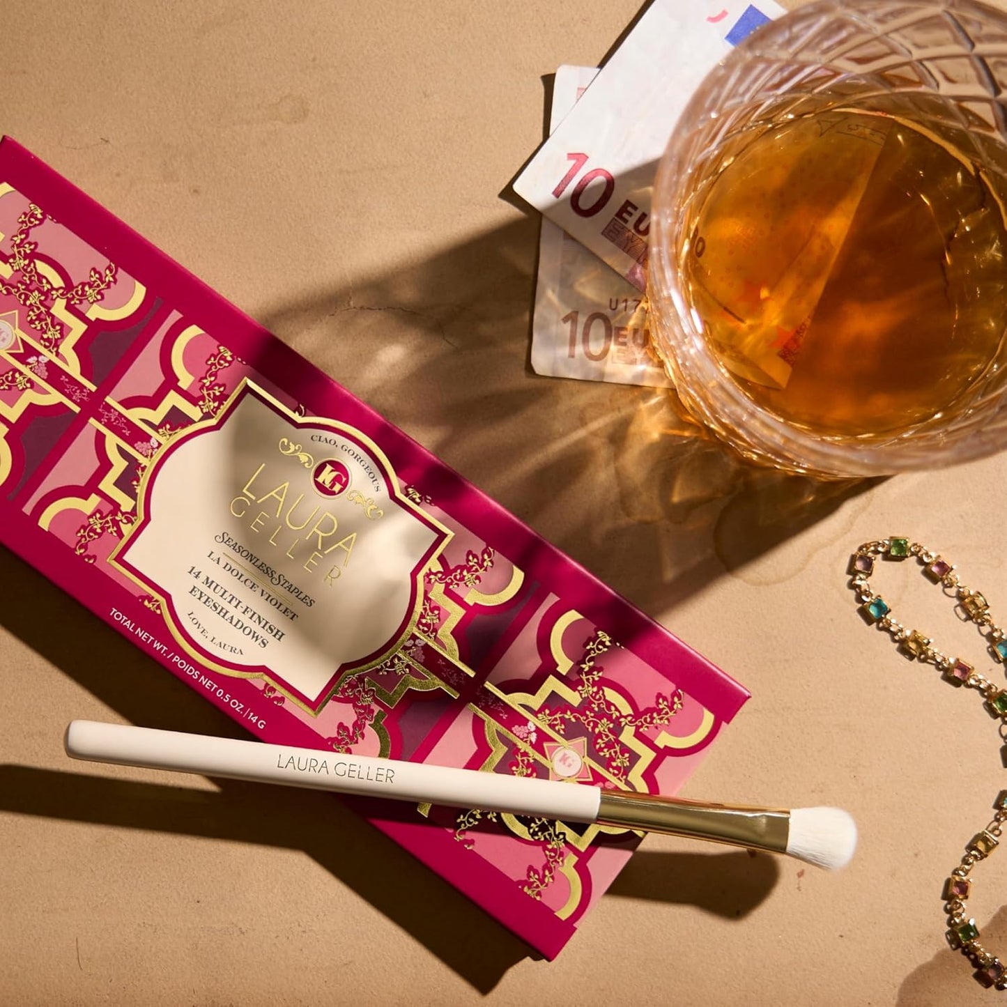 LAURA GELLER NEW YORK Seasonless Staples 14 Multi-Finish Eyeshadows - La Dolce Violet