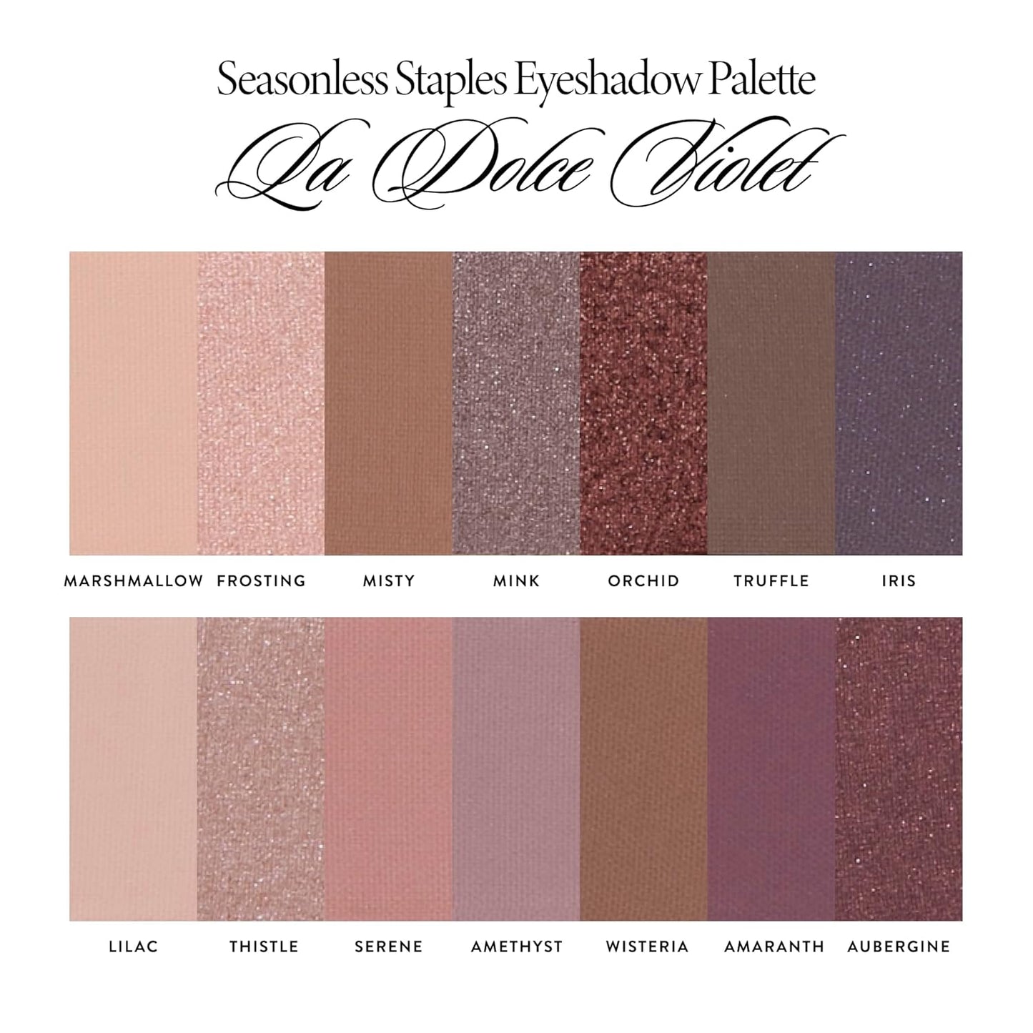 LAURA GELLER NEW YORK Seasonless Staples 14 Multi-Finish Eyeshadows - La Dolce Violet