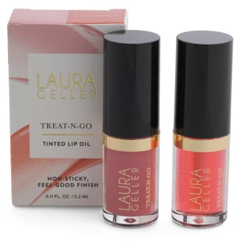 Laura Geller Treat-N-Go Tinted Lip Oil Duo