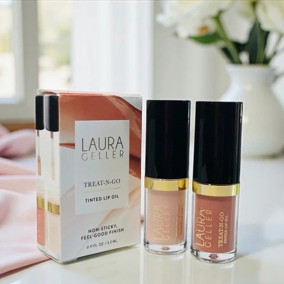 Laura Geller Treat-N-Go Tinted Lip Oil Duo