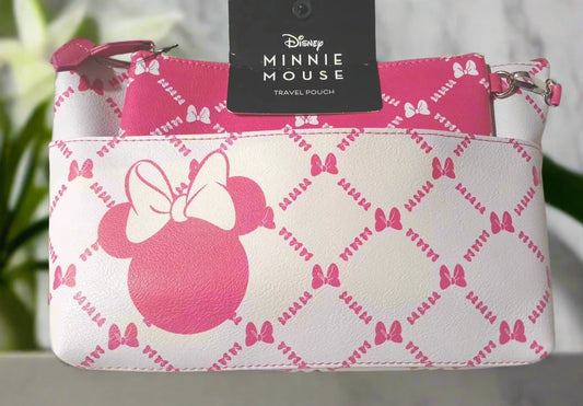 Disney Minnie Mouse 2-piece Travel Pouch Set