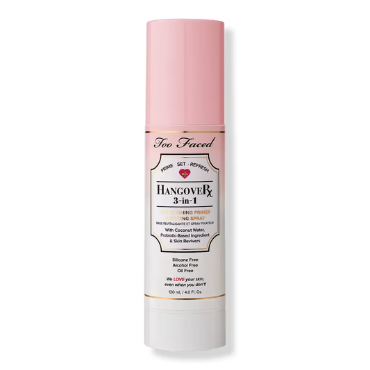 Too Faced Hangover RX 3-in-1 Replenishing Primer & Setting Spray