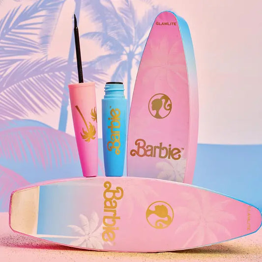 Barbie x Glamlite Beach Proof Eyeliner in Surfboard Box