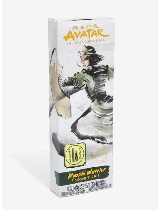 Avatar The Last Airbender Kyoshi Warrior Cosmetic Kit Lipstick Eyeliner NIB