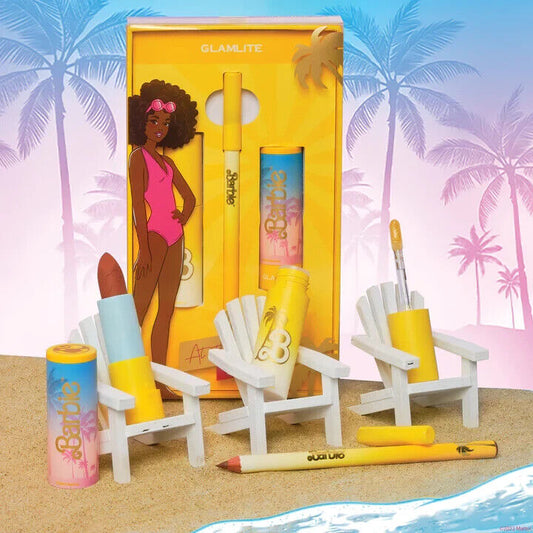 Barbie x Glamlite Lip Kit - At the Beach